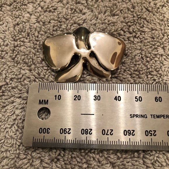 Angela Cummings 925 Sterling Orchid Brooch Pin - Picture 5 of 5